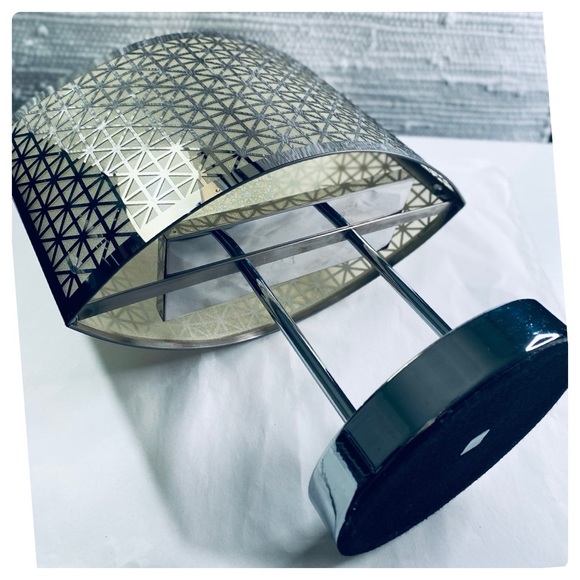 PartyLite Enchanted Silver Metal Votive Lamp Sparkly Candle Holder 14" - Picture 5 of 12